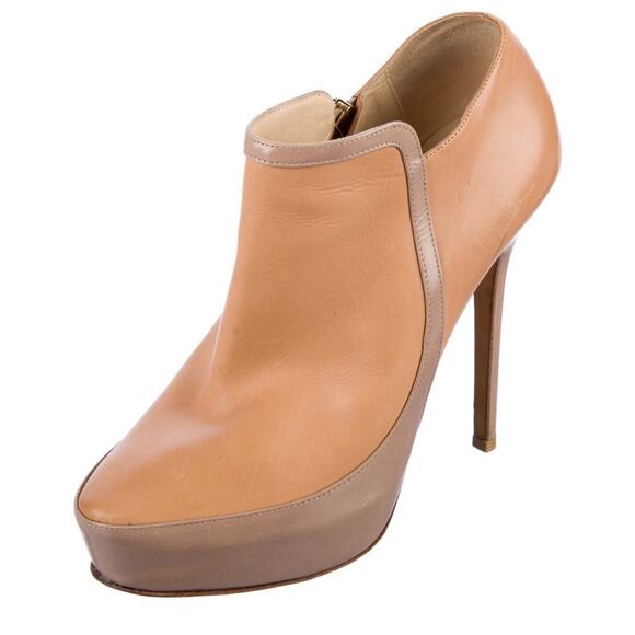 Jimmy Choo Decoy Boots Booties Shoes Stiletto Heel EU 38/US 8 - Picture 1 of 4